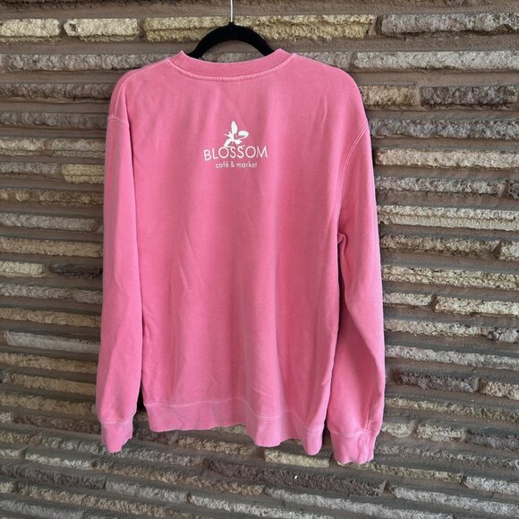 Independent Trading Co. Pink Coffee Lovers Sweatshirt Size Medium - Picture 3 of 7